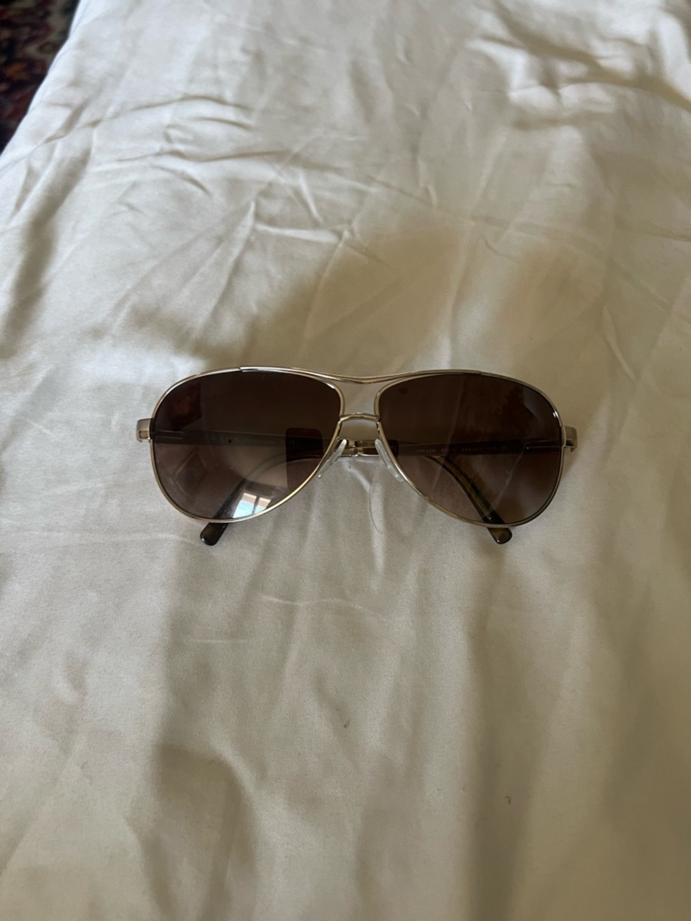 Prada Men's Aviator Sunglasses in Brown and Gold - Picture 9 of 13